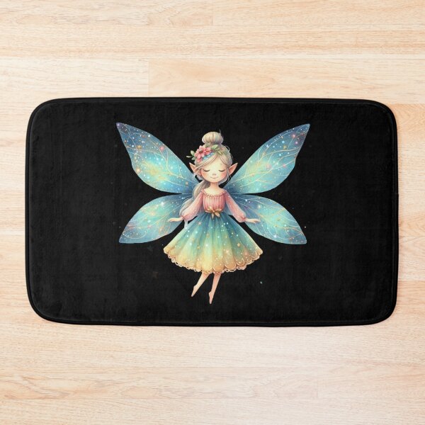 Item preview, Delicate Fairy with Glowing Wings designed and sold by jierrfan.