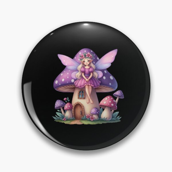 Item preview, Fairy on a Toadstool designed and sold by jierrfan.