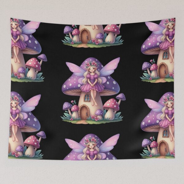 Item preview, Fairy on a Toadstool designed and sold by jierrfan.