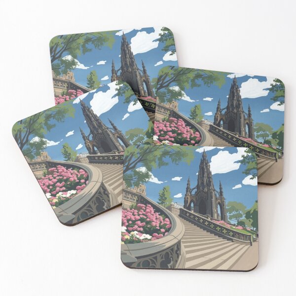 Item preview, Whispers Beneath Gothic Spires: A Dreamy Stroll in Princes Street Gardens designed and sold by S-and-W-4ever.