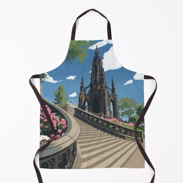 Item preview, Whispers Beneath Gothic Spires: A Dreamy Stroll in Princes Street Gardens designed and sold by S-and-W-4ever.