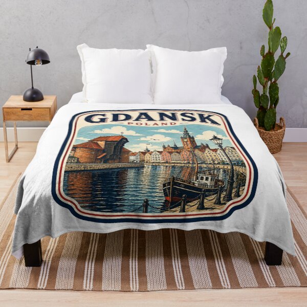 Aperçu de l'œuvre Gdansk - Pologne créée et vendue par GoodOldVintage.