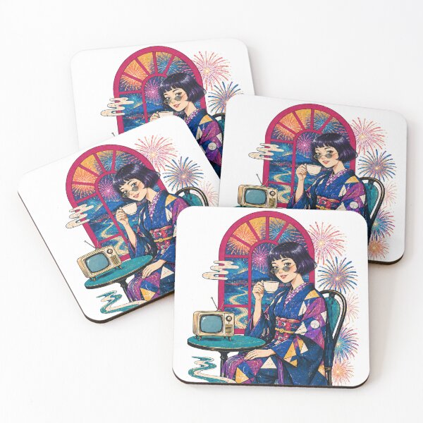 Item preview, HANABI RETRO GIRL designed and sold by Hitokoma.