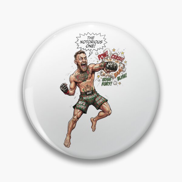 Item preview, Conor McGregor Comic Book Style MMA Fighter Illustration designed and sold by annaarthk.