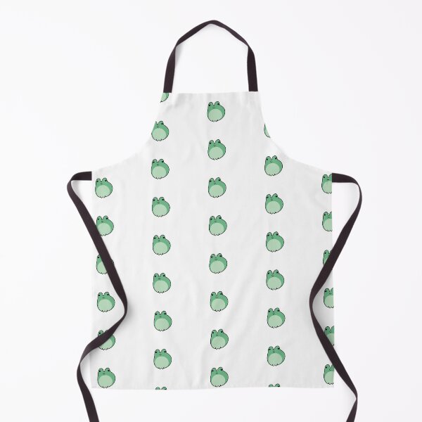 Item preview, Green little cartoon frog designed and sold by JanisVerse.