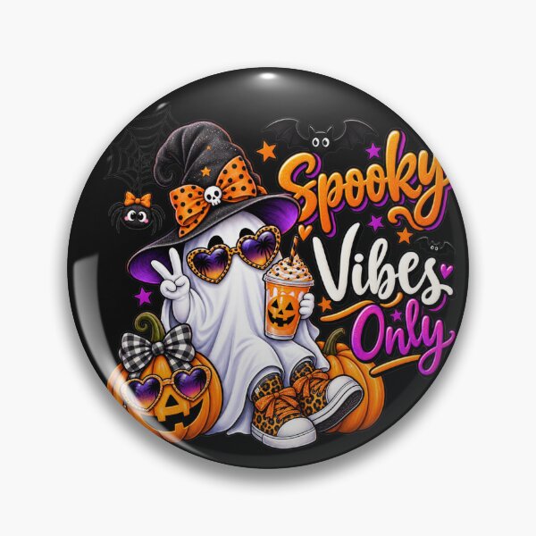 Item preview, Spooky Vibes Only designed and sold by SaikoDesigns.