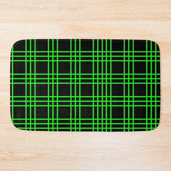 Item preview, Green Flannel Grid Pattern designed and sold by Wolf Wendigo.