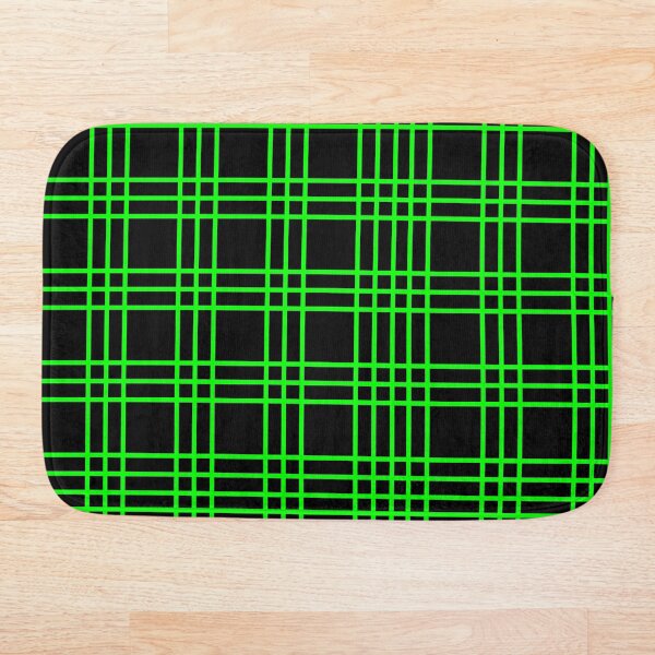 Item preview, Green Flannel Grid Pattern designed and sold by Wolf Wendigo.