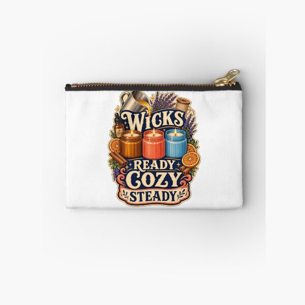 Item preview, Wicks Ready Cozy Steady Candle Maker Art designed and sold by CheerfulNest.