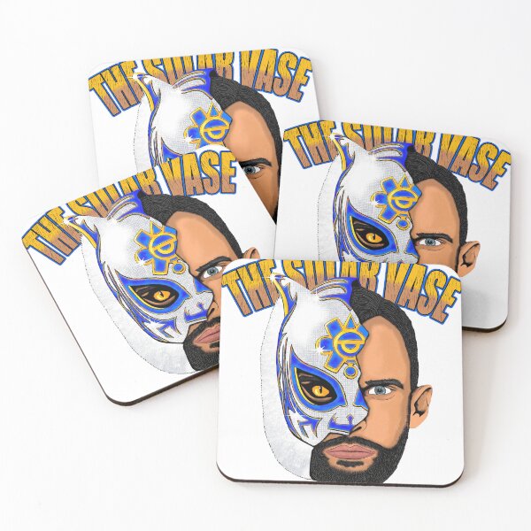 Item preview, Wrestling Split Mask The Solar Vase designed and sold by ThrottleStudios.
