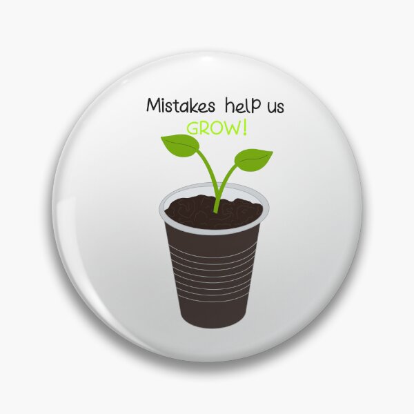 Item preview, Mistakes Help Us Grow! - Positive Growth Mindset School Sticker designed and sold by Sissy’s shop.