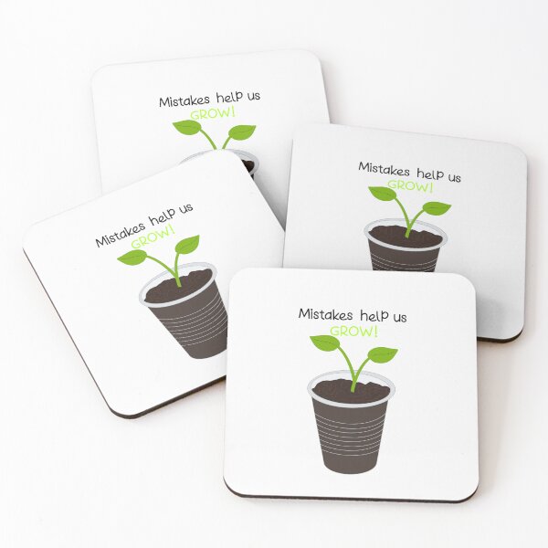 Item preview, Mistakes Help Us Grow! - Positive Growth Mindset School Sticker designed and sold by Sissy’s shop.