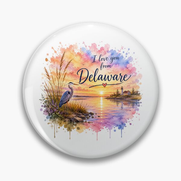 Item preview, First Light of Delaware: A Coastal Sunrise of Love designed and sold by BlissBlvdShop.