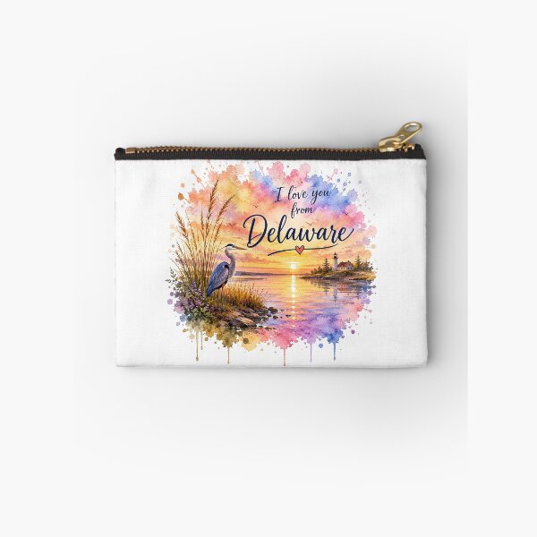 Item preview, First Light of Delaware: A Coastal Sunrise of Love designed and sold by BlissBlvdShop.
