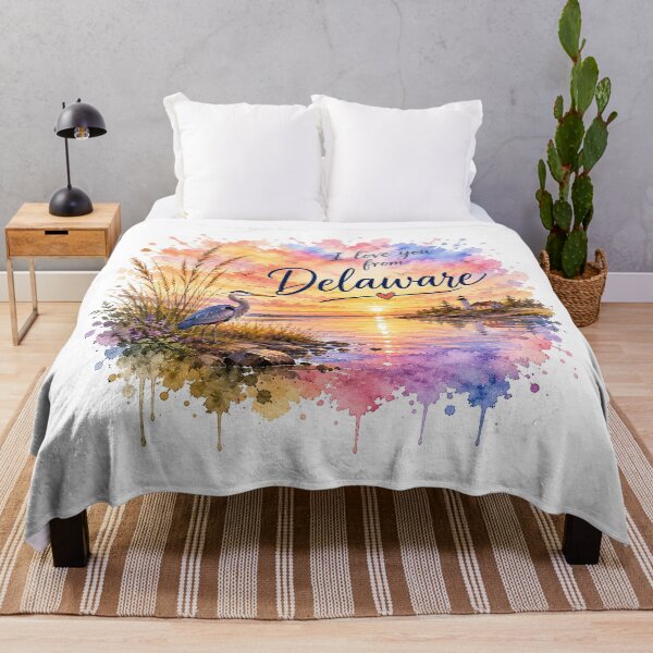 Item preview, First Light of Delaware: A Coastal Sunrise of Love designed and sold by BlissBlvdShop.