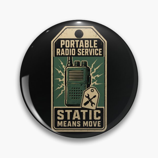 Item preview, Portable Radio Service Tag designed and sold by agearb.