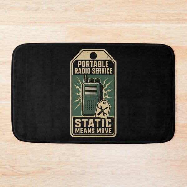 Item preview, Portable Radio Service Tag designed and sold by agearb.