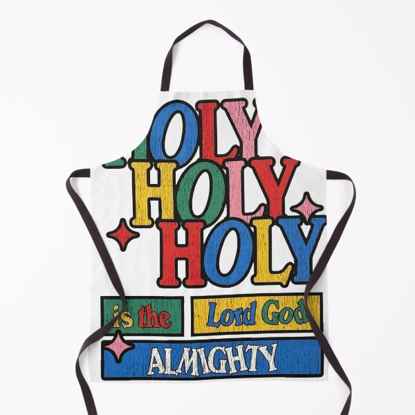 Item preview, Holy Holy Holy Christian Typography designed and sold by ThrottleStudios.