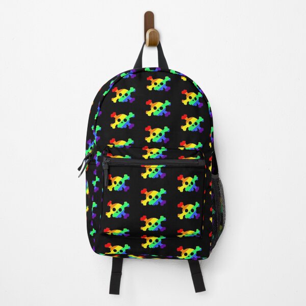 Item preview, Rainbow Skull designed and sold by Vampirebunnystu.