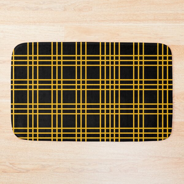 Item preview, Gold Flannel Grid Pattern designed and sold by Wolf Wendigo.