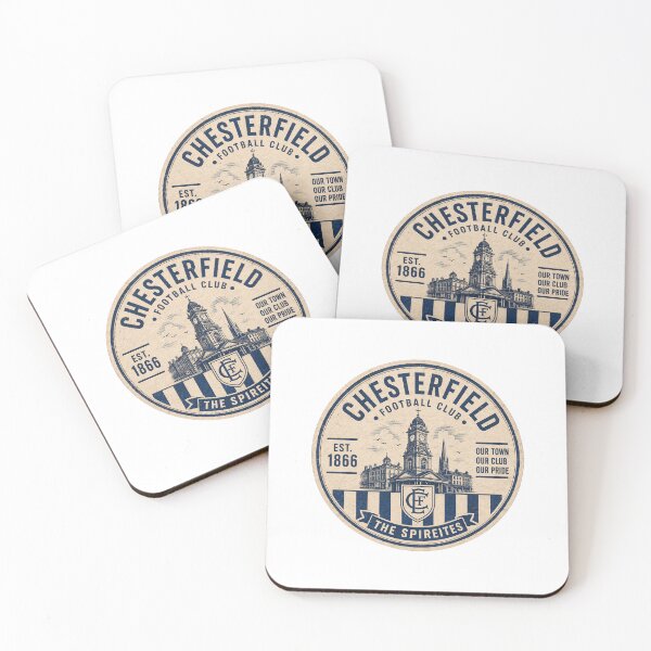 Item preview, Chesterfield Football Club Beer Mat  designed and sold by FanFueledStickers.