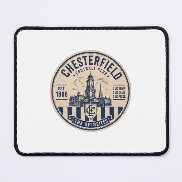 Item preview, Chesterfield Football Club Beer Mat  designed and sold by FanFueledStickers.