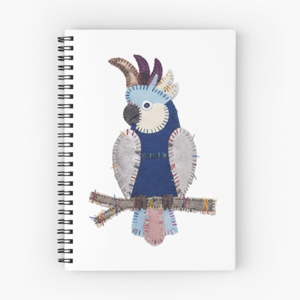 Item preview, Stitched Patchwork Parrot— Felt-Applique Style T-Shirt designed and sold by alex889art.