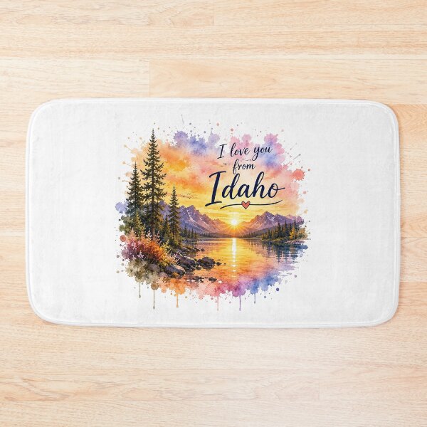 Item preview, Gem State Heartlight: Love at an Idaho Sunrise designed and sold by BlissBlvdShop.
