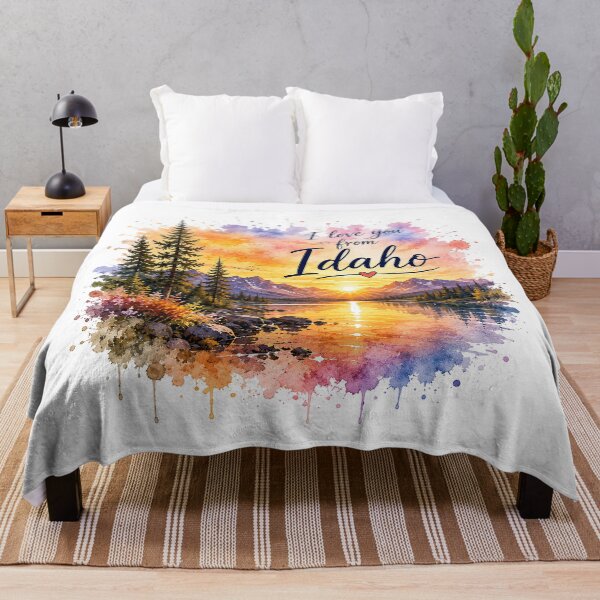 Item preview, Gem State Heartlight: Love at an Idaho Sunrise designed and sold by BlissBlvdShop.