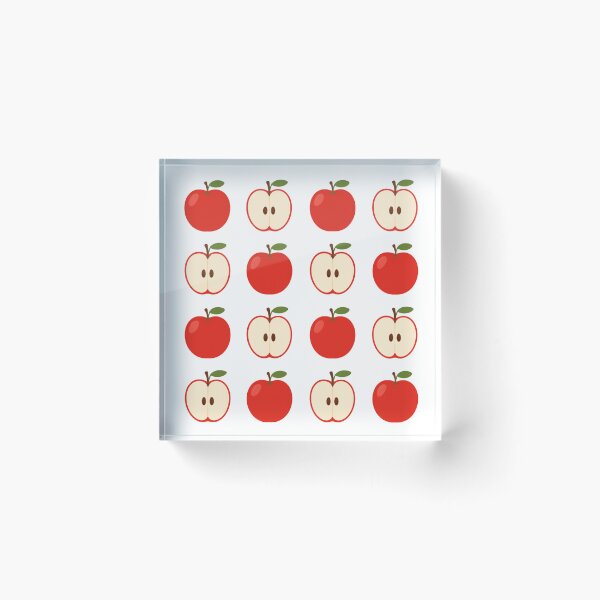 Item preview, apples pattern 4x4  designed and sold by PhiloDoh.