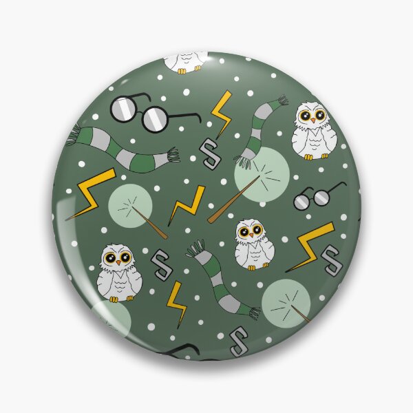 Item preview, Owls, scarfs and glasses green and silver pattern lighter designed and sold by RavenAMarie .