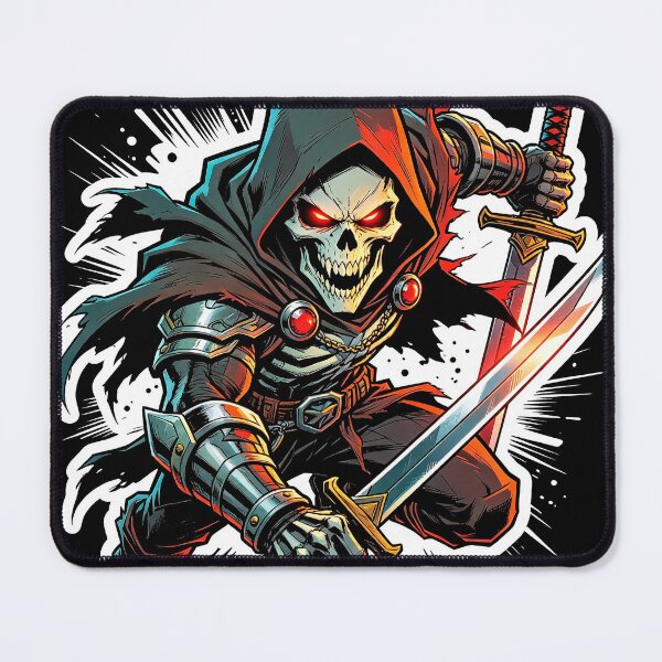 Item preview, Death Knight Dual Swords - Dark Fantasy Warrior Art designed and sold by Outlet Raloel.