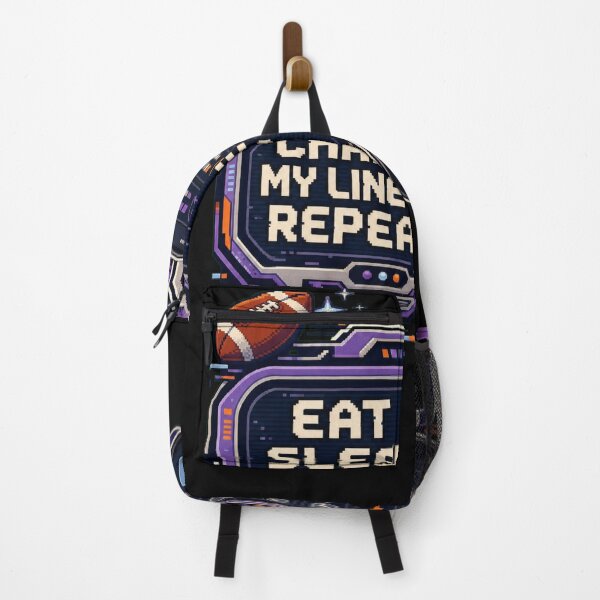 Item preview, Eat Sleep Change My Lineup Repeat Fantasy Football designed and sold by snowry.