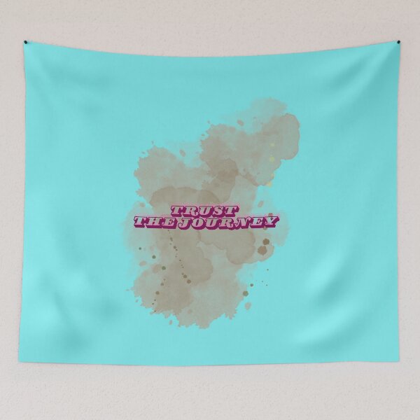 Item preview, Trust the Journey – Inspirational Colorful Paint Splatter Design designed and sold by CREATIVE HIVE.