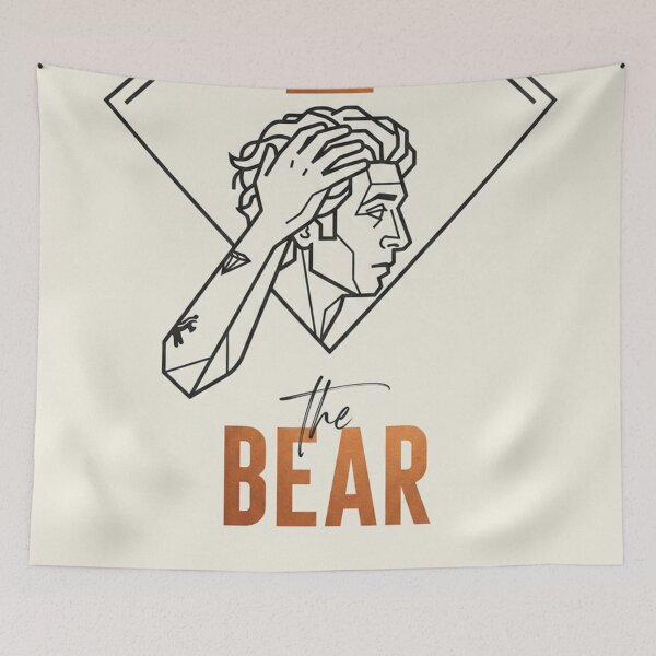 Item preview, The Bear Original Custom Vintage Movie Poster Wall Art Tee Design designed and sold by Cool Robot Bro..