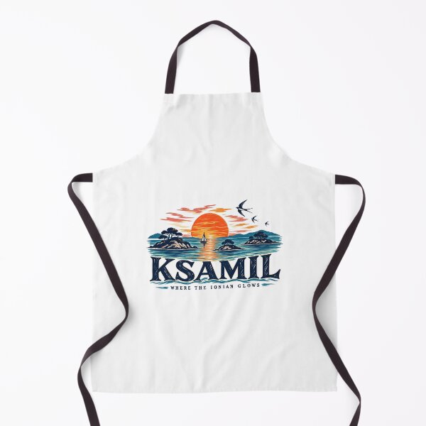 Item preview, Ksamil Ionian Sunset Linocut Travel Art designed and sold by AMICO77.