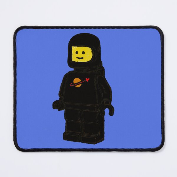 Item preview, Black Spaceman Minifigure designed and sold by SombreroDoodles.