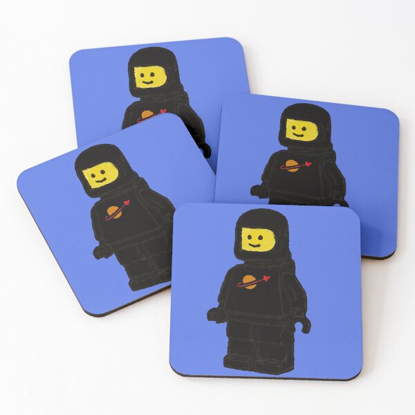 Item preview, Black Spaceman Minifigure designed and sold by SombreroDoodles.