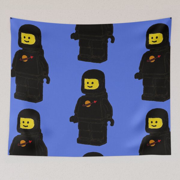 Item preview, Black Spaceman Minifigure designed and sold by SombreroDoodles.