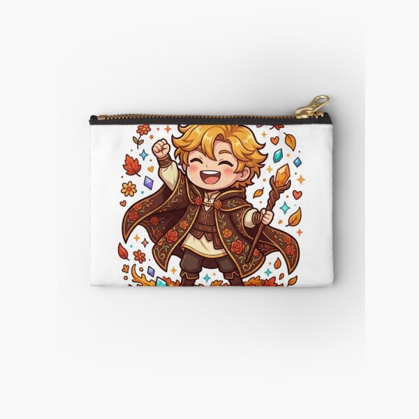 Item preview, Fantasy Flower Witch Chibi Sticker for Laptop & Water Bottle designed and sold by GeniePixel.