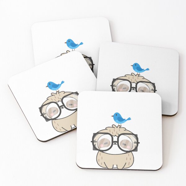 Item preview, adorable baby sloth cartoon art designed and sold by CAArtistVenusJ.