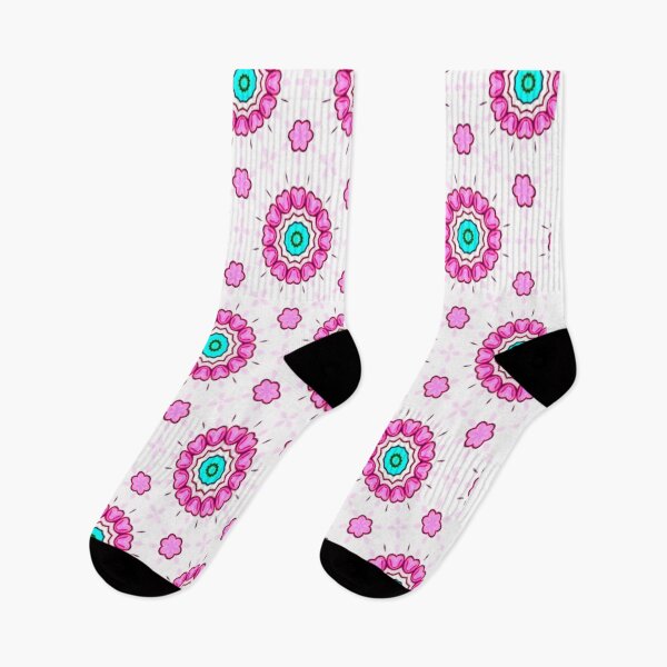 Item preview, Pink Floral Mandala Seamless Pattern designed and sold by PoloPrintsUK.