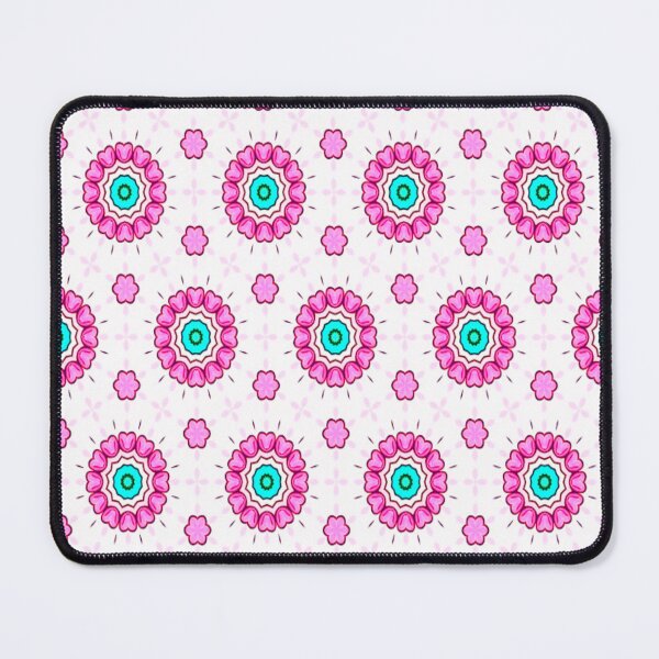 Item preview, Pink Floral Mandala Seamless Pattern designed and sold by PoloPrintsUK.