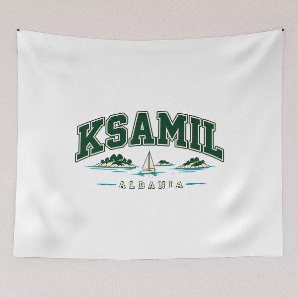 Item preview, Ksamil Albania Varsity Island Travel designed and sold by AMICO77.