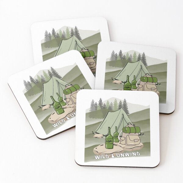 Item preview, Escape to the Wild – Camping & Outdoor Adventure designed and sold by baskamade.
