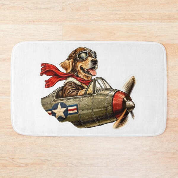 Item preview, Dog Pilot Retro Aviation designed and sold by Snurly.