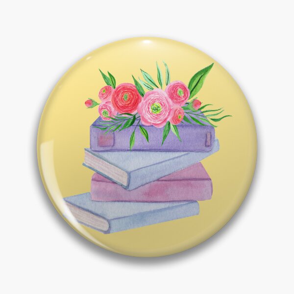Item preview, Flowers book sticker designed and sold by DesignPMG.