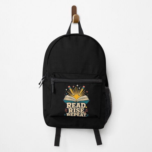 Item preview, Back to school Read Rise Repeat Retro Book Stack Reading Lover designed and sold by Uglyandcute.