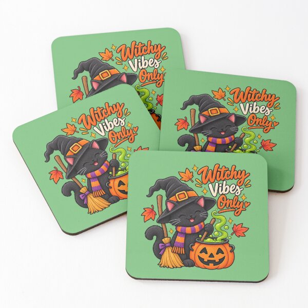 Item preview, Cozy Little Witch – Cute Black Cat Halloween designed and sold by RosalesArts.