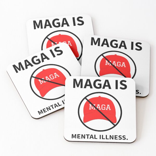 Item preview, MAGA is mental illness. designed and sold by Rachel the Artist .